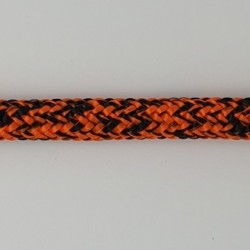 Cabo Náutico 8mm Color Negro/Naranja - CALLISTO® de Lancelin®